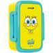 Ланчбокс Kite Sponge Bob, 420 мл (артикул SB25-160), жовтий, блакитний