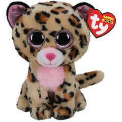 Дитяча іграшка м’яконабивна TY Beanie Boos 36490 Леопард "LIVVIE" 25 см