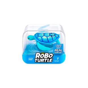 Интерактивная игрушка ROBO ALIVE – РОБОЧЕРЕПАХА (голубая)