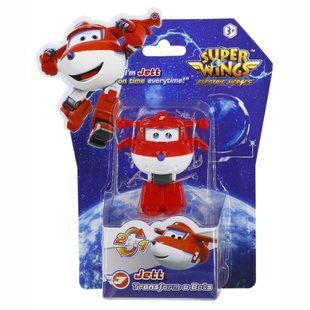 Игровая фигурка-трансформер Super Wings Transform-a-Bots Джетт (Jett) (EU780010)