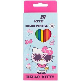 Карандаши цветные Kite Hello Kitty (HK26-051), 12 шт.