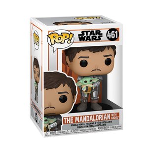 Игровая фигурка FUNKO POP! cерии "Мандалорец" - МАНДАЛОРЕЦ С ГРОГУ