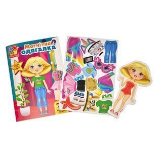 Магнитная игра "Модная девушка" (VT3204-32)