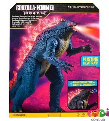 Фігурка GODZILLA X KONG &ndash; МЕГАҐОДЗІЛЛА ДЕЛЮКС З ПРОМЕНЕМ (33 cm, світло, звук)