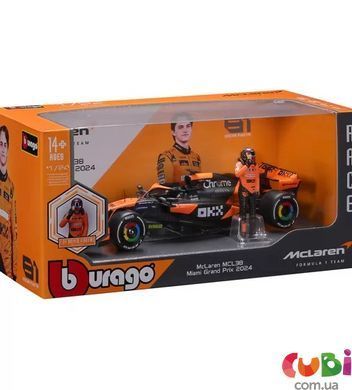 Автомодель з фігуркою - MCLAREN MCL38 (1:24)