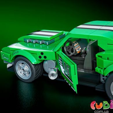 Коллекционная машинка конструктор Camaro серии Speed ​​Mattel Brick Shop, JFT16