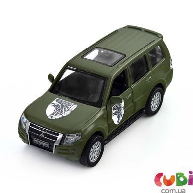 Автомодель серии "Шевроны Героев" - MITSUBISHI PAJERO 4WD TURBO - "93 ОМБ"
