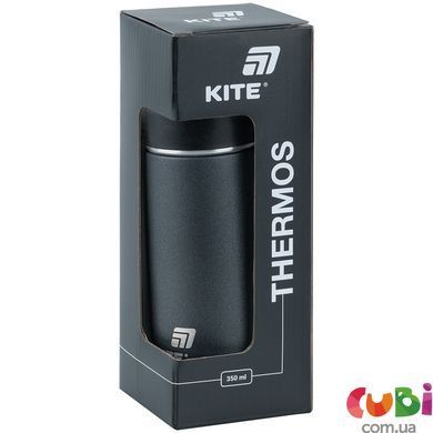Термос Kite, 350 мл, чорний (K25-1223-1)