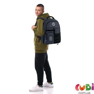 Рюкзак GoPack Education Teens 184 темно-серый (GO26-184L-4)