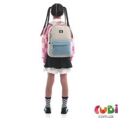 Рюкзак GoPack Education Teens 147 бежевый, комбинированый