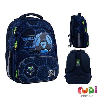 Рюкзак GoPack Education каркасний 597M-6 Goal, комбінований