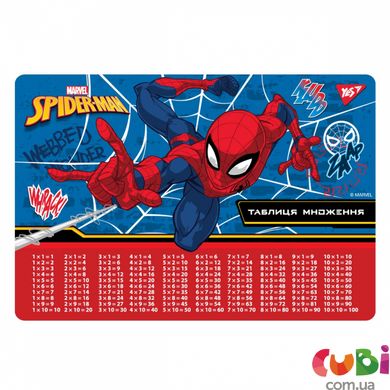 Подкладка для стола YES табл.умнож. Marvel.Spiderman (492051)