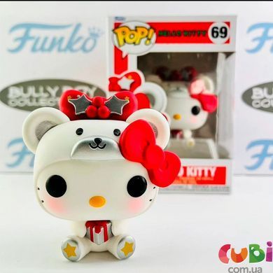 Ігрова фігурка FUNKO POP! серії "Hello Kitty" - КІТТІ У КОСТЮМІ ВЕДМЕДЯ, комбінований