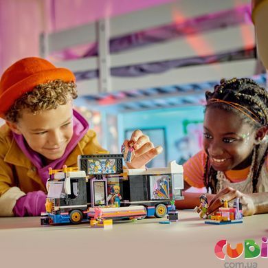 Конструктор Lego Friends Автобус для музичного туру поп-зірки (42619), комбінований