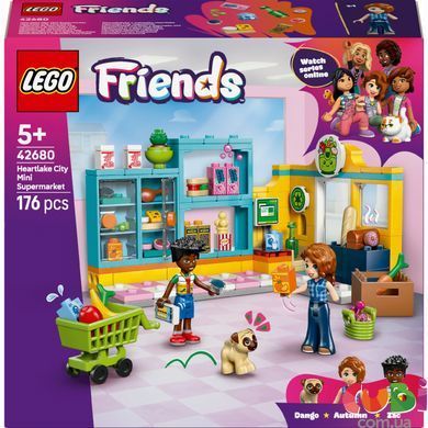 Конструктор Lego Friends Цілодобовий магазин у Хартлейк-Сіті (42680)