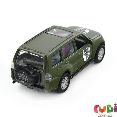 Автомодель серии "Шевроны Героев" - MITSUBISHI PAJERO 4WD TURBO - "93 ОМБ"