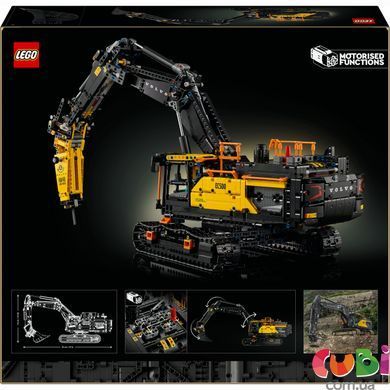 Конструктор Lego Technic Экскаватор Volvo EC500 Hybrid (42215)