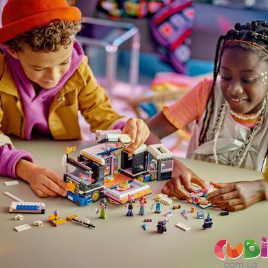 Конструктор Lego Friends Автобус для музичного туру поп-зірки (42619), комбінований
