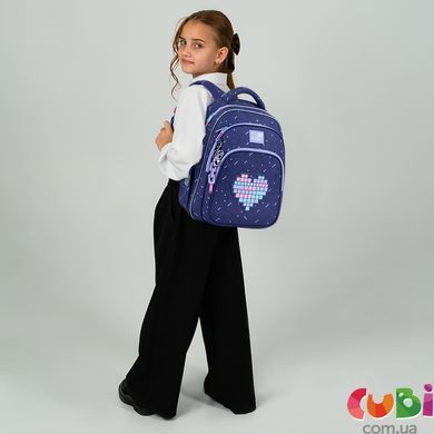Школьный рюкзак Kite Education Type Love (K26-763M-2), Сиреневый