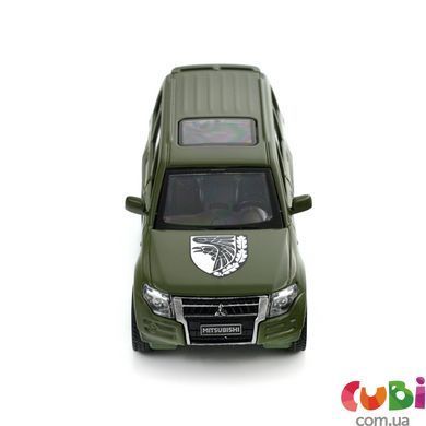 Автомодель серии "Шевроны Героев" - MITSUBISHI PAJERO 4WD TURBO - "93 ОМБ"