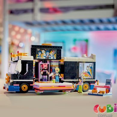 Конструктор Lego Friends Автобус для музичного туру поп-зірки (42619), комбінований