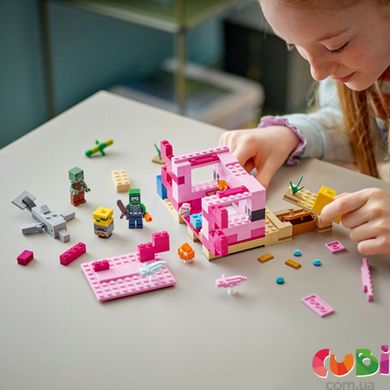 Конструктор дитячий ТМ Lego Дім-Аксолотль (21247)