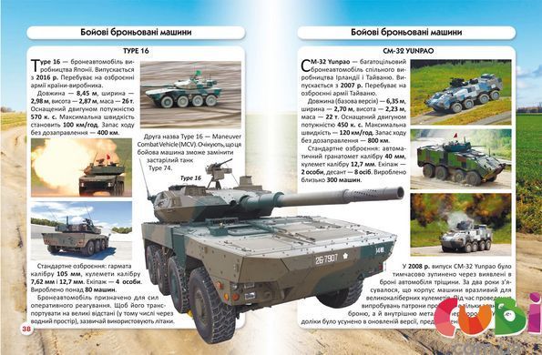 Книга "Світ навколо нас. Танки та бойові броньовані машини"