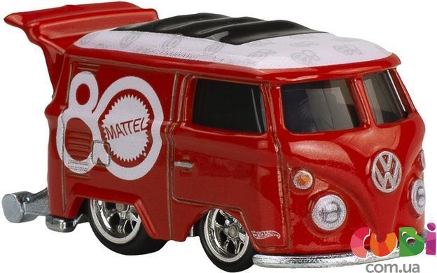 Колекційна модель машинки Volkswagen Kool Kombi Mattel 80th серії Поп культура Hot Wheels, JBL68, Різнобарвний