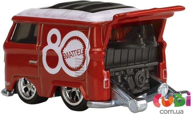 Колекційна модель машинки Volkswagen Kool Kombi Mattel 80th серії Поп культура Hot Wheels, JBL68, Різнобарвний