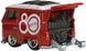 Колекційна модель машинки Volkswagen Kool Kombi Mattel 80th серії Поп культура Hot Wheels, JBL68, Різнобарвний