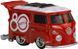 Колекційна модель машинки Volkswagen Kool Kombi Mattel 80th серії Поп культура Hot Wheels, JBL68, Різнобарвний