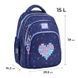 Школьный рюкзак Kite Education Type Love (K26-763M-2), Сиреневый
