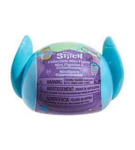 Фігурка-сюрприз у капсулі STITCH серії "Feed Me" - СТІЧ ЗІ СМАКОЛИКАМИ (в асорт., у диспл.), комбінований