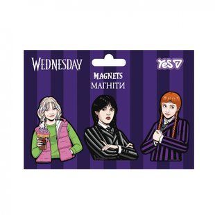 Магниты фигурные Yes "Wednesday", 3 шт 2 (708815)