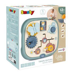 Функціональний бізіборд Smoby LittleАктивність, 23,5х25х6,7см., 12 міс.+ (7600140317)