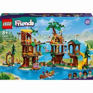 Конструктор Lego Friends Домик на дереве в приключенческом лагере (42631), комбинированый