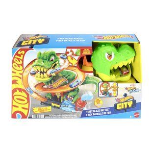Ігровий набір Атака вогняного Ті-Рексу Hot Wheels (JBM73 )