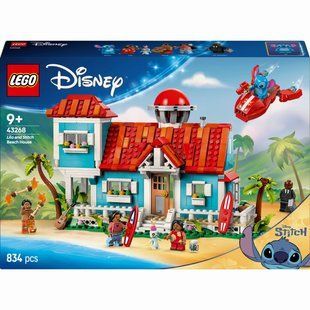 Конструктор Lego Disney Пляжный дом Лило и Стич (43268), комбинированый