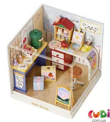 Конструктор-румбокс MINI HOUSE серії &laquo;Інтер&rsquo;єр Міні&raquo; &ndash; крамниця подарунків (8037), комбінований