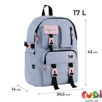 Рюкзак GoPack Education Teens 2500L серый (GO26-2500L-1)