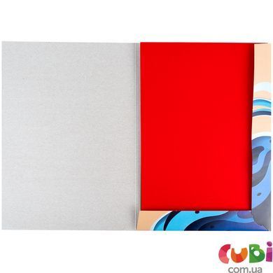 Набор бумаги и картона Kite A4 (7+7), папка, Kite (K24-1256)
