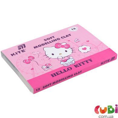 Пластилін восковий Kite Hello Kitty HK25-1086, 12 кольорів, 240 г