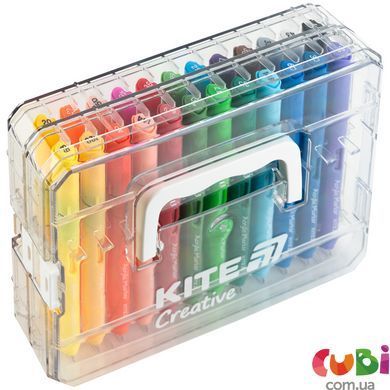 Маркери акрилові з рідкими чорнилами Kite Creative (K-1162), 24 кольори
