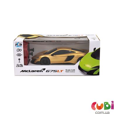 Автомобіль KS DRIVE на р/к - MCLAREN 675LT (1:24, 2.4Ghz, золотий)