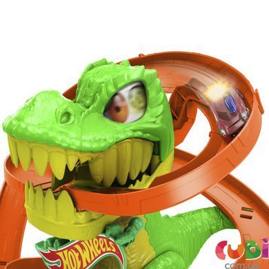 Игровой набор Атака огненного Ти-Рекса Hot Wheels (JBM73)