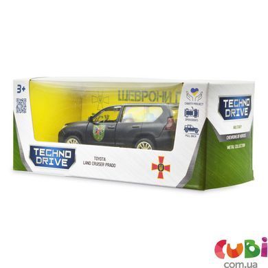 Автомодель серии "Шевроны Героев" - TOYOTA LAND CRUISER PRADO - "110 ОМБр"