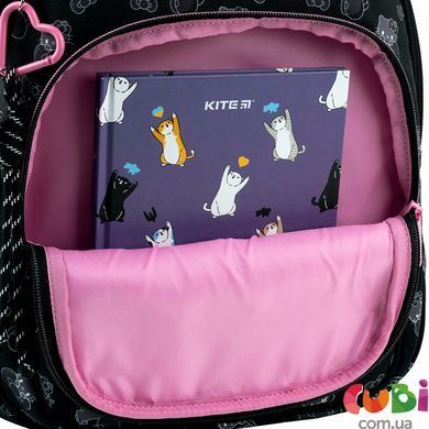 Рюкзак шкільний Kite Education Hello Kitty (HK26-763M), Чорний