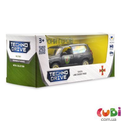 Автомодель серии "Шевроны Героев" - TOYOTA LAND CRUISER PRADO - "110 ОМБр"