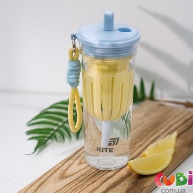 Стакан для воды Kite, 650 мл, желто-голубой (K25-1219-3)