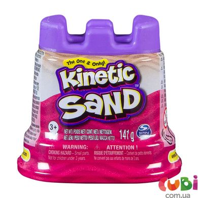 Пісок для дитячої творчості KINETIC SAND МІНІ ФОРТЕЦЯ (рожевий, 141 г) (71419)